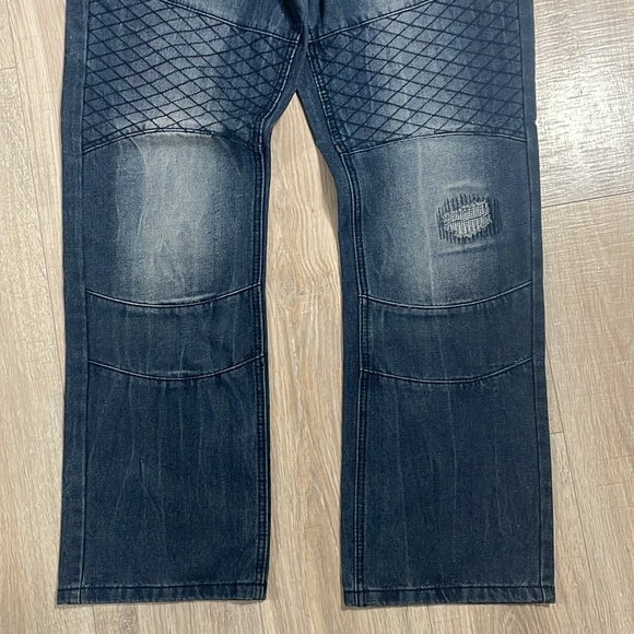 Old Skool Men’s Waist 36 Denim Blue Jeans - Picture 3 of 7